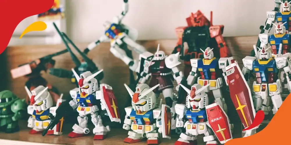 koleksi mainan gunpla